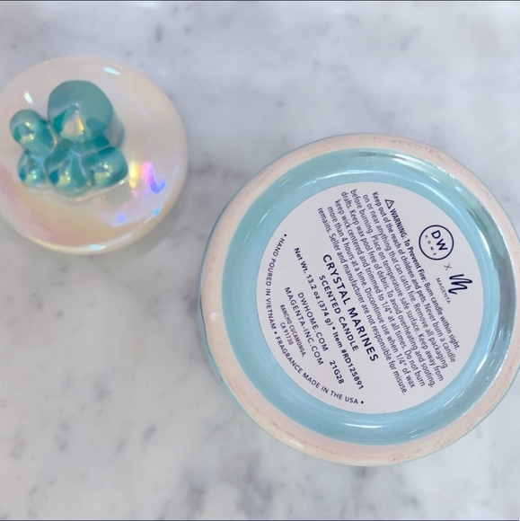 💙NEW Rae Dunn Crystal Scented Candle. Crystal Marines Scent💙 - Picture 5 of 5